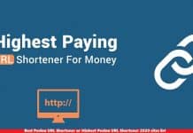 Best Paying URL Shortener or Highest Paying URL Shortener 2020 sites list
