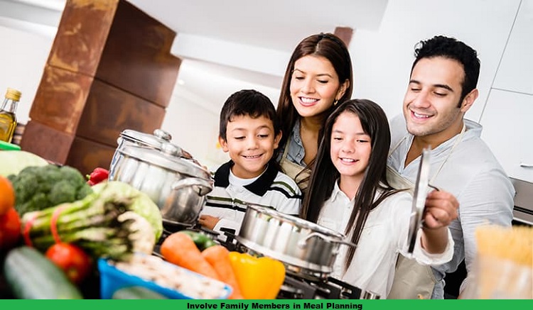 Involve Family Members in Meal Planning